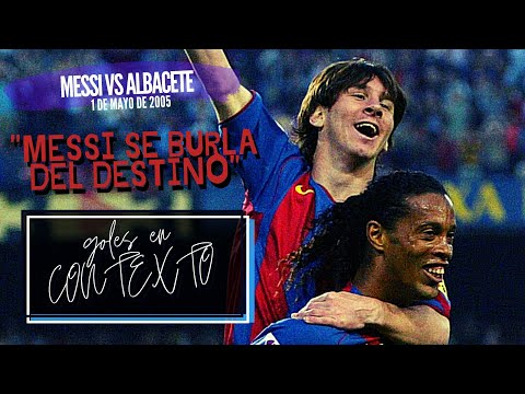 Goles en contexto - Messi vs Albacete (2005)