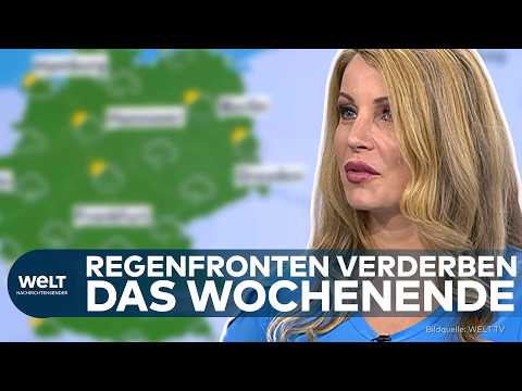 Video Thumbnail: WETTER IN DEUTSCHLAND: Sommer lässt weiter auf sich warten | Regenfronten verderben das Wochenende