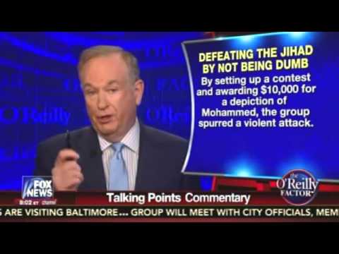 O’Reilly Slams Pam Geller over Cartoon Contest: ‘Being Stupid....Accomplishes Nothing’