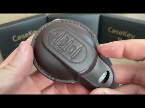 Кожаный чехол для ключа Mini Cooper - фото 1 - id-p1436552185