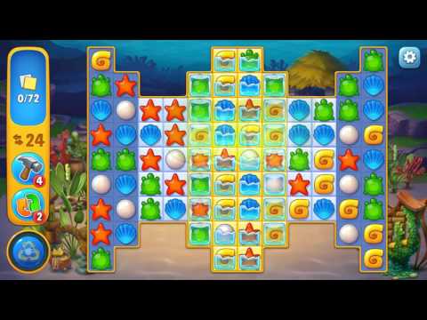 Fishdom level 111 Gameplay (iOS Android)