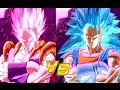 Gogeta Super Saiyan Rosé VS Vegito Super Saiyan 3 Blue Dragon Ball Xenoverse 2 Mods