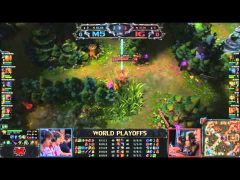 Game 1 - Moscow 5 vs iG - Riot Season 2 Finals Ro8