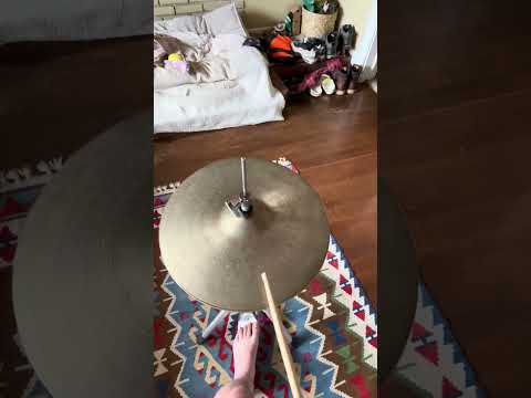 Zildjian 14" A. Zildjian '60s Stamp New Beat Hi-Hat Cymbals (Pair) 1963 - 1969 - Traditional image 8