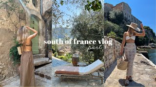SOUTH OF FRANCE TRAVEL VLOG PART 1 | CANNES, BEACH DAYS & EXPLORING THE PROVENCE COUNTRYSIDE