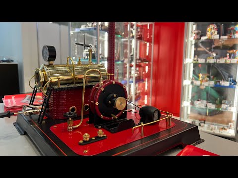 Spielwarenmesse 2023 - am Stand von Wilesco