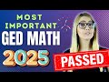 GED Math 2025 Pass The GED Math Test With EASE