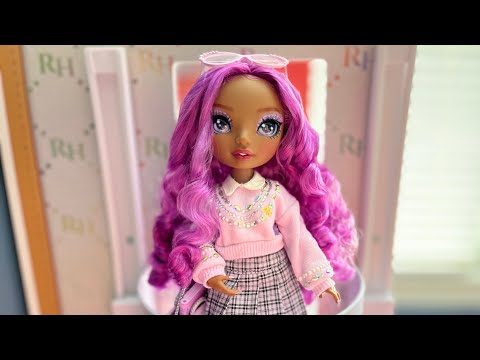 Rainbow High Lilac Lane Doll Unboxing Review