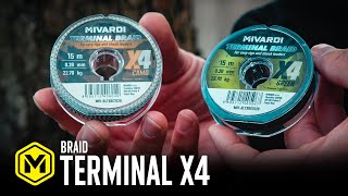 MIVARDI Terminal X4 braid 0.12 mm - green