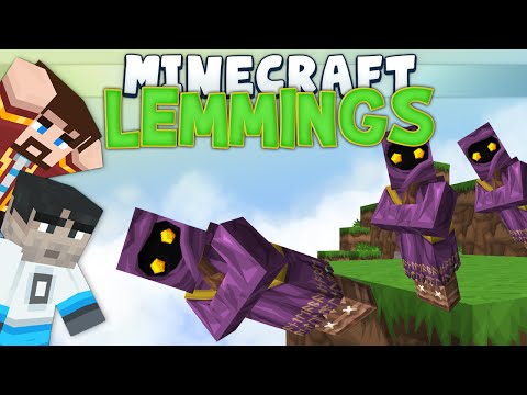 The Yogscast - Minecraft Minigames - Lemmings - Games With Sips