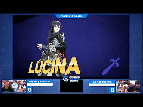 Invasion 16 - Winner's Finals: Tony Pajamas (Metaknight/Mewtwo) vs Eanix Kogarasuma (Lucina)