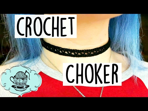 DIY Crochet Choker How To Tutorial ¦ The Corner of Craft