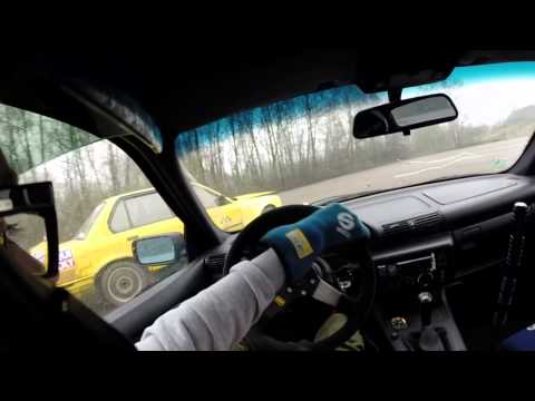 DriftDogs BMW E36 320d vs BMW E30 325 D1Sport Winter Drift CUP 2