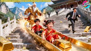 Download lagu Two Fortune Kids Go Down the Mountain to Find Dad, Thugs Block Them, One Move Makes Them Kneel mp3
