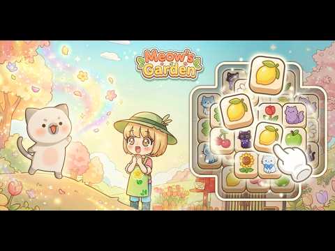 Meow's Garden: Tile Match video thumbnail