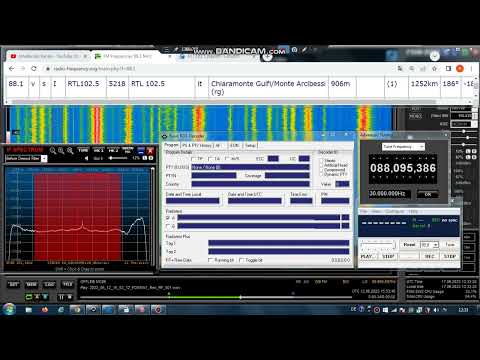 FM DX Es - 120623 1554UTC - 88.1 RTL 102.5 (I) Chiaramonte Gulfi/Monte Arcibessi (rg) ?kW 1252km