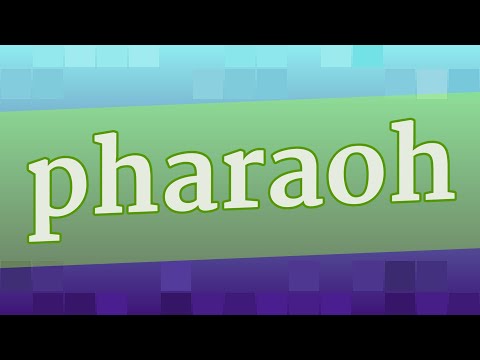 PHARAOH pronunciation • How to pronounce PHARAOH