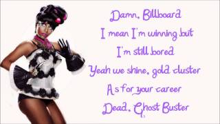 Nicki Minaj - Y.U Mad Verse Lyrics Video