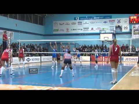 29.11.14 Odbojka, Jedinstvo (SP) - Crvena zvezda 1-3