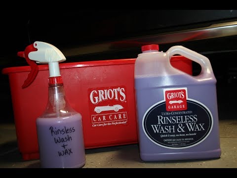 Griot's Garage Rinseless Wash and Wax Review