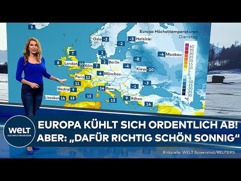 WETTER: Europa kühlt sich ordentlich ab! Deutschland startet mit Frost - Aber: dann kommt die Sonne!