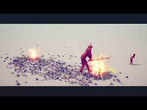 ALL 4 SAMURAI vs 100x WEAKEST UNITS ARMIES - Totally Accurate Battle Simulator TABS