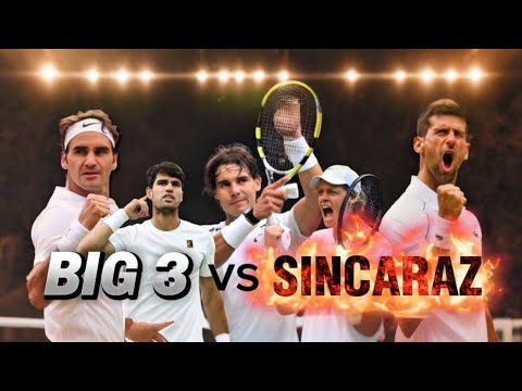 Big 3 contro Sinner Alcaraz: Legacy contro Evolution