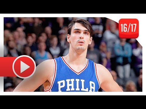 Dario Saric Full Highlights vs Nets (2017.01.08) - 18 Pts, 5 Reb, Off The Bench!