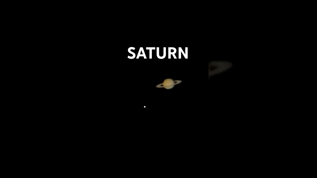 Hello🙋‍♂️Saturn 🪐,through NexStar 8SE
