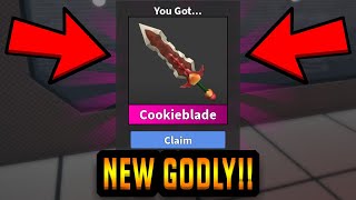 BUYING THE NEW COOKIEBLADE CHRISTMAS GODLY!! (ROBLOX MURDER MYSTERY 2)
