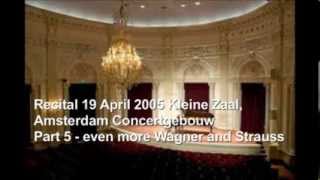 Charlotte Margiono/Peter Nilsson Recital Part 5 - even more Wagner and Strauss
