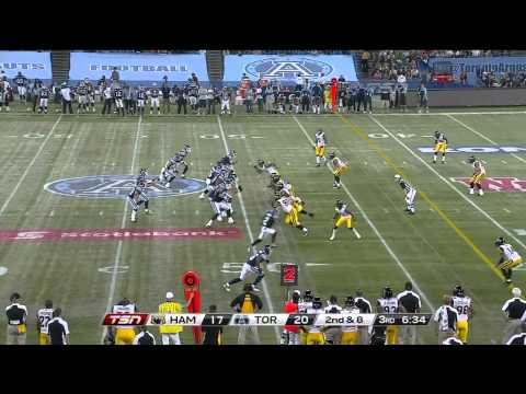 CFL Recap: Hamilton 31, Toronto 45 - September 8, 2012