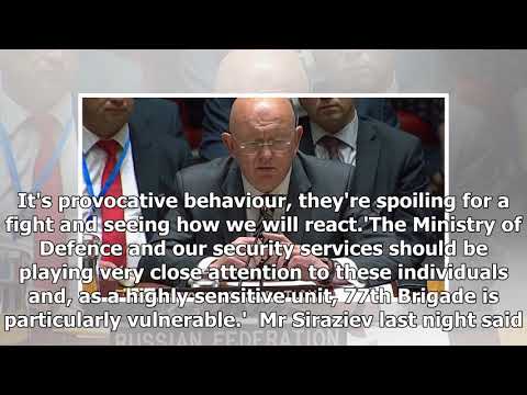 Russian TV spies are caught at secret UK army base