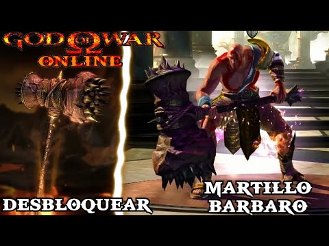 El Martillo Bárbaro en Online de God of War / Arma Secundaria Kratos / Olimpo Desbloquear Ascension