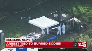 Suspect arrested in Spalding County burned bodies case