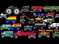 The Kids Picture Show HD MONSTER VEHICLES 9 AND ALMOST THERE IN HALLOWEEN PARTY