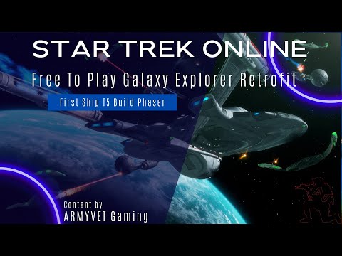 Free to Play First Ship Phaser build Federation Character