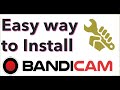 Tagalog Instruction To Install BANDICAM Video Screen Recorder