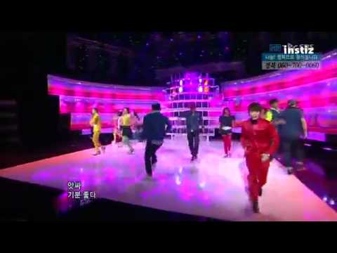 111218 SBS Inkigayo OPPA OPPA - Super Junior EunHyuk & DongHae