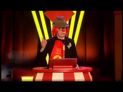 Doof Nuss alias Helmut Schad - Auftritt Fastnacht Frankfurt 2012