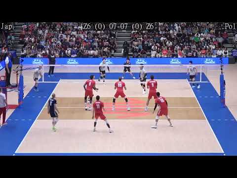 Volleyball Japan vs Poland Amazing FULL Match