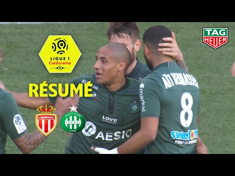 AS Monaco - AS Saint-Etienne ( 2-3 ) - Résumé - (ASM - ASSE) / 2018-19