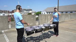 A Drum Battle Against Myself #StuckAtHomeDrumChallenge (COOP3RDRUMM3R and Sweetwater)
