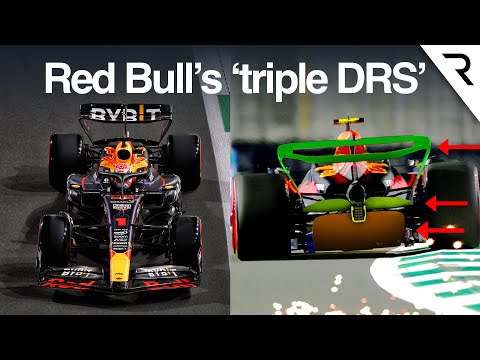 Red Bull's genius 'triple DRS' F1 trick explained
