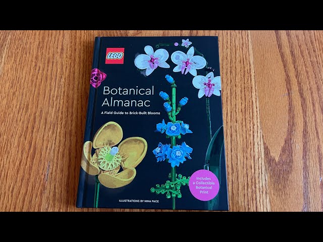 Vídeo relacionado con LEGO BOTANICAL ALMANAC HC: A Field Guide to Brick-Built Blooms