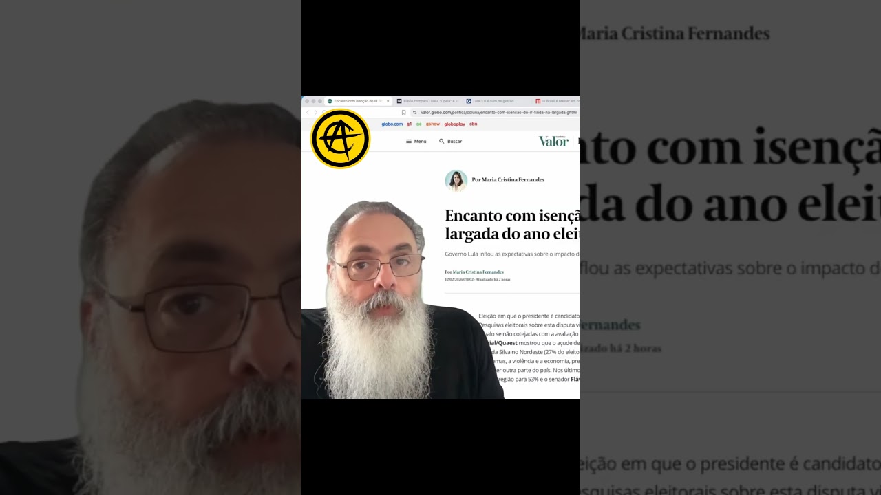 MESMO JORNALISTAS amigos do LULA estão APAVORADOS com FALTA de COMPETITIVIDADE do PINGUÇO CORRUPTO