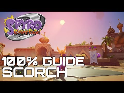 Spyro 2 Ripto's Rage (Reignited) 100% Guide SCORCH (ALL ORBS, GEMS...)