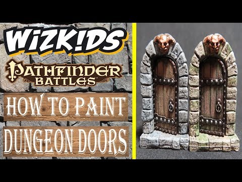 How To Paint| Dungeon Doors Deep Cuts [wizkids]