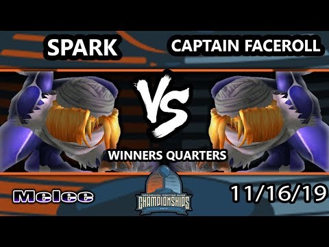 DHATL 2019 SSBM Singles - Spark (Sheik) Vs. Captain Faceroll (Sheik) Smash Melee Tournament WQ
