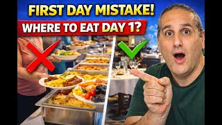 Embarkation Day Tip - Where to Eat on the First Day of Your Cruise?